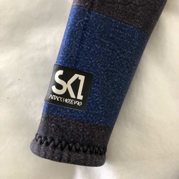 Wetsuit Full Suit 4/3mm No Zip Buell Striped - Picture 3 of 11